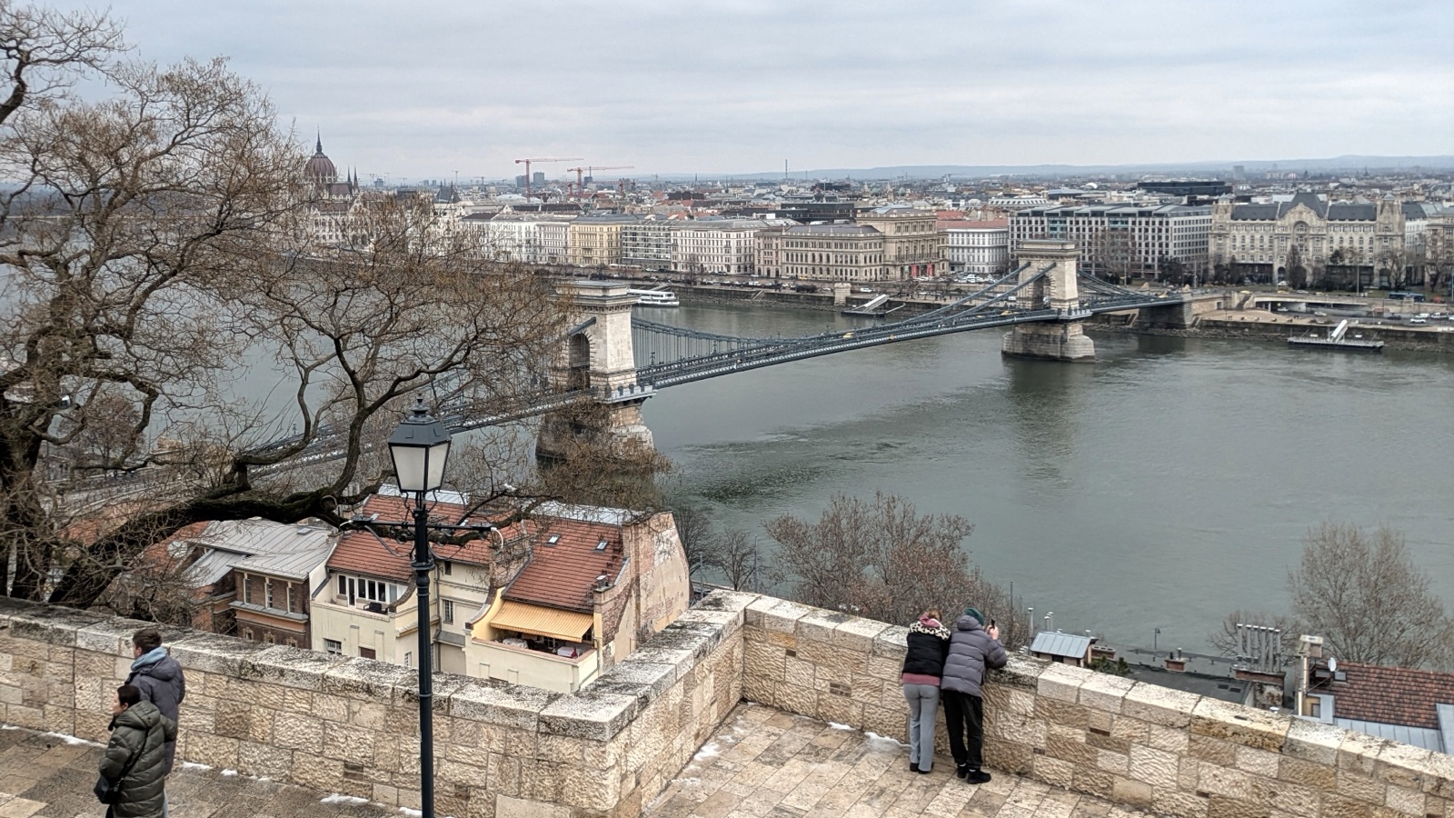 Chain Bridge over the Danube (shot from Buda)